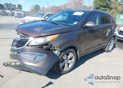 2012 Kia Sportage Lx z USA, uszkodzony, nr VIN KNDPB3A28C7222341